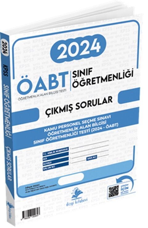 2024 ÖABT Sınıf Öğretmenliği Video Çözümlü Sınavı Tek Fasikül Orijinal Çıkmış Sorular Dizgi Kitap Yayınları