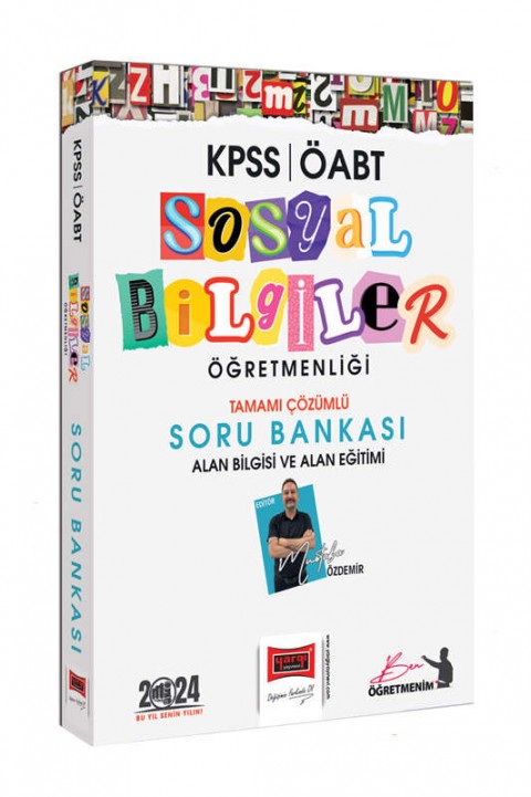 2024 ÖABT Sosyal Bilgiler Öğretmenliği Tamamı Çözümlü Soru Bankası Yargı Yayınları