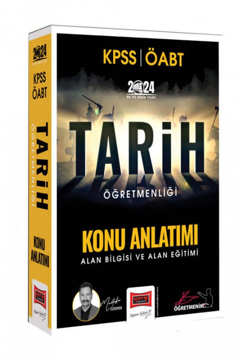 2024 ÖABT Tarih Öğretmenliği Alan Bilgisi ve Alan Eğitimi Konu Anlatımı Yargı Yayınları