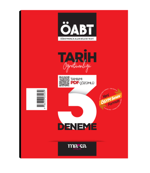 ÖABT Tarih Öğretmenliği 3 Deneme Marka Yayınları