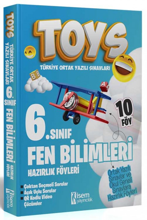2025 TOYS 6. Sınıf Fen Bilimleri Hazırlık Föyleri İsem Yayıncılık