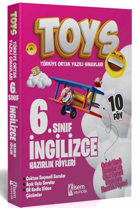 2024 TOYS 6. Sınıf İngilizce Hazırlık Föyleri İsem Yayıncılık