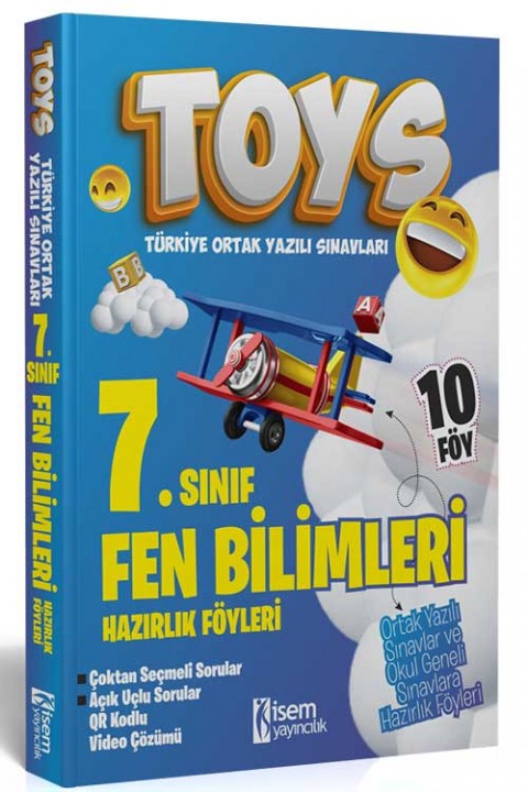 2024 TOYS 7. Sınıf Fen Bilimleri Hazırlık Föyleri İsem Yayıncılık