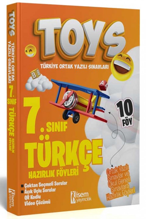2024 TOYS 7. Sınıf Türkçe Hazırlık Föyleri İsem Yayıncılık