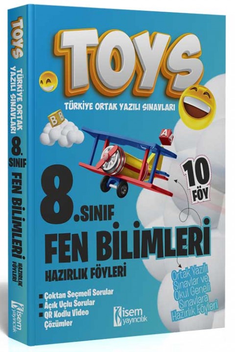 2024 TOYS 8. Sınıf Fen Bilimleri Föyleri İsem Yayıncılık