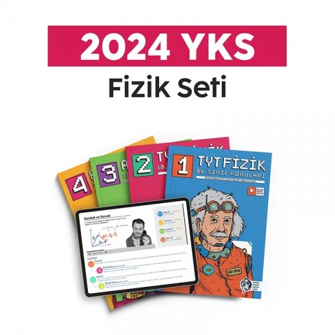 2024 TYT AYT Fizik Tüm Dersler Seti Ertan Sinan Şahin Yayınları