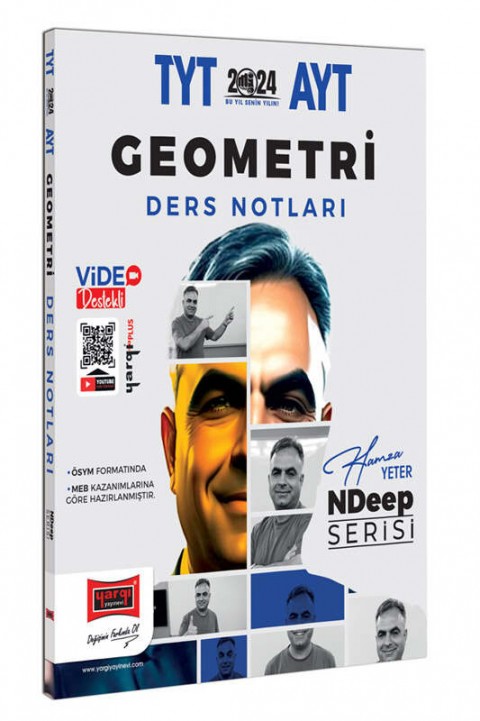 2024 TYT AYT Geometri NDeep Serisi Video Ders Notları Hamza Yeter Yargı Yayınları