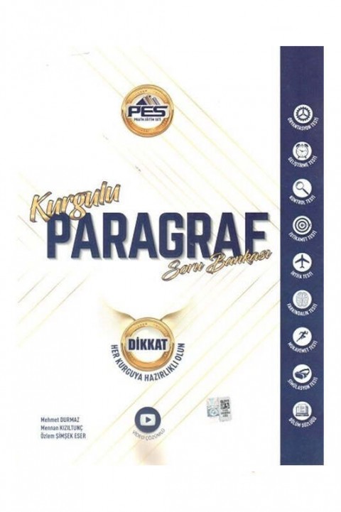 2024 TYT AYT Paragraf Kurgulu Soru Bankası Pes Yayınları