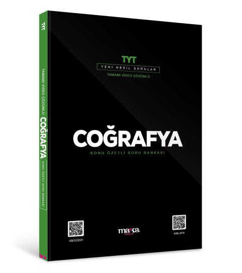 TYT Coğrafya Konu Özetli Yeni Nesil Soru Bankası Tamamı Video Çözümlü Marka Yayınları