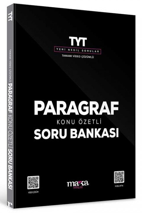 TYT Paragraf Konu Özetli Yeni Nesil Soru Bankası Marka Yayınları