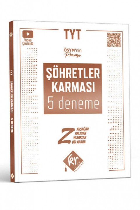 TYT Şöhretler Karması 5 Deneme KR Akademi Yayınları