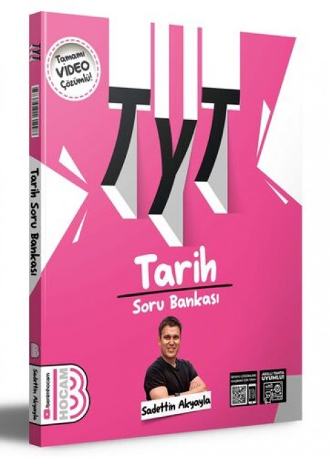 2024 TYT Tarih Tamamı Çözümlü Soru Bankası Benim Hocam Yayınları 2024 TYT Tarih Tamamı Çözümlü Soru Bankası Benim Hocam Yayınları