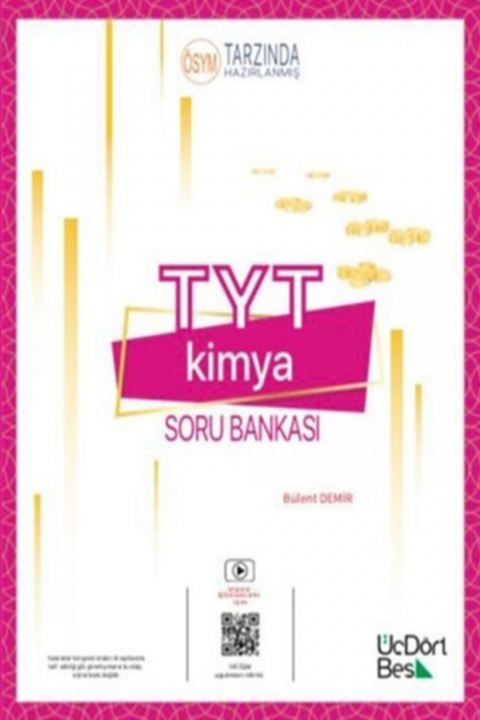 TYT Kimya Soru Bankası ÜçDörtBeş Yayınları