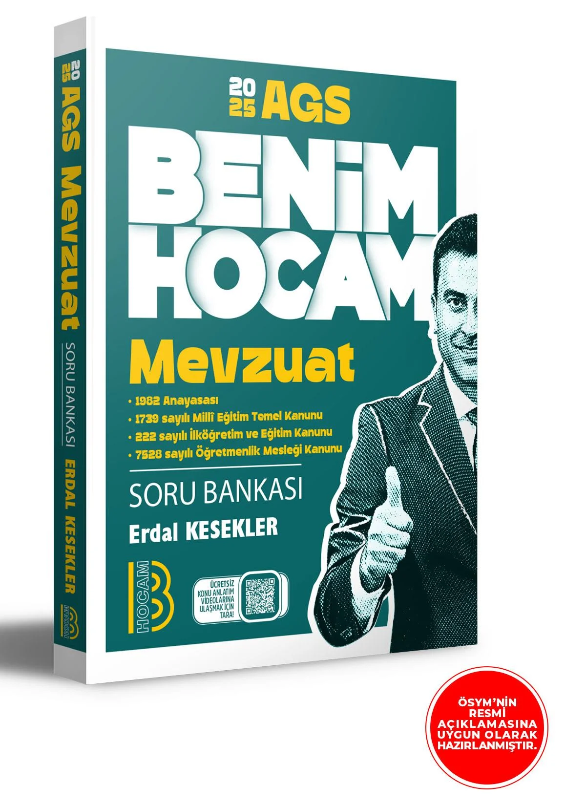 2025 AGS Mevzuat Tamamı Çözümlü Soru Bankası Benim Hocam Yayınları