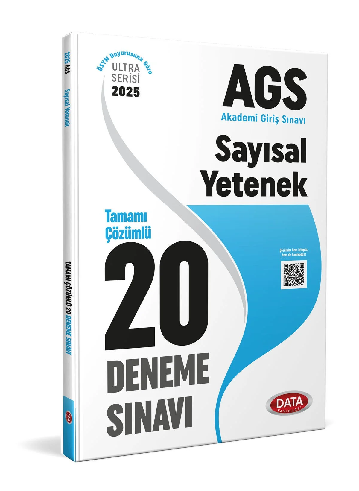 2025 AGS Sayısal Yetenek Tamamı Çözümlü 20 Deneme Sınavı Data Yayıncılık