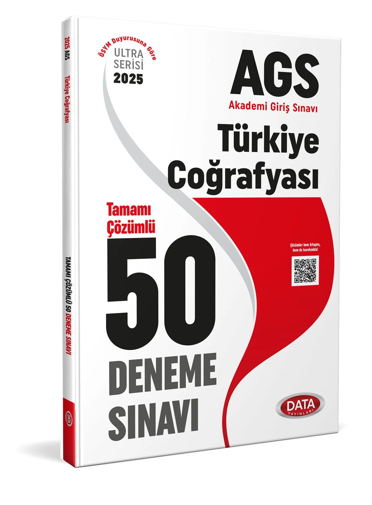 2025 AGS Türkiye Coğrafyası Tamamı Çözümlü 50 Deneme Sınavı Data Yayınları