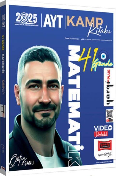 2025 AYT Matematik 41 Günde Video Destekli Kamp Kitabı Yargı Yayınları