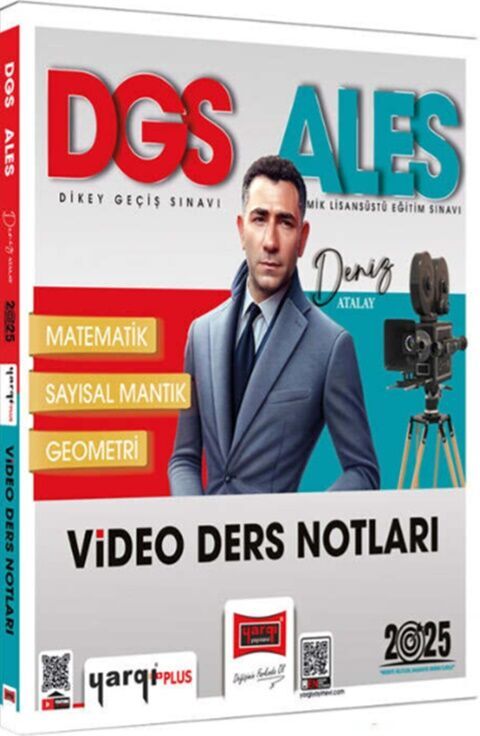 2025 DGS ALES Matematik Sayısal Mantık Geometri Video Ders Notları Yargı Yayınları