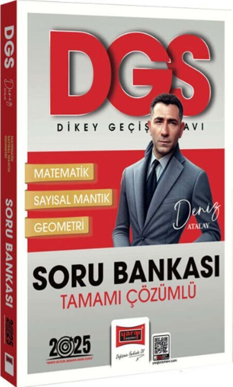 2025 DGS Matematik Geometri Sayısal Mantık Tamamı Çözümlü Soru Bankası Yargı Yayınları