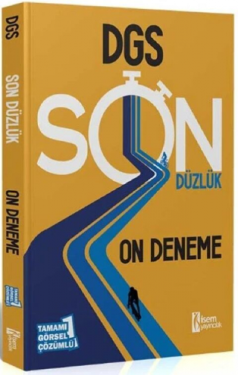 2025 DGS Son Düzlük 10 Deneme Çözümlü İsem Yayınları