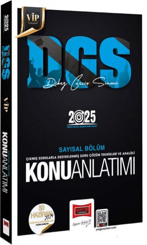 2025 DGS VİP Sayısal Yetenek Konu Anlatımı Yargı Yayınları