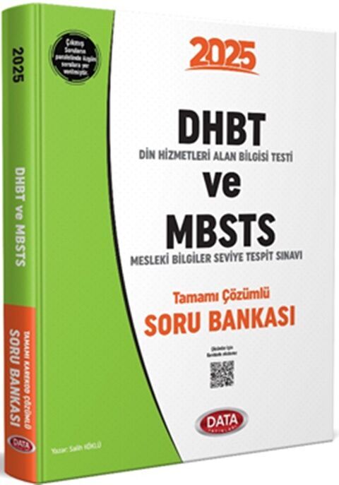 2025 DHBT ve MBSTS Tamamı Çözümlü Soru Bankası Data Yayınları
