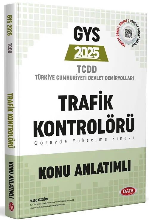 2025 GYS TCDD Trafik Kontrolörü Konu Anlatımlı Görevde Yükselme Data Yayınları