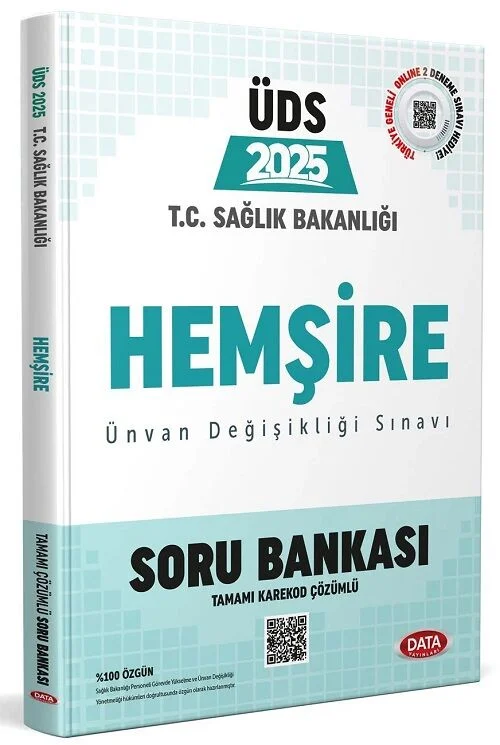 2025 GYS ÜDS Sağlık Bakanlığı Hemşire Soru Bankası Çözümlü Görevde Yükselme Ünvan Değişikliği Data Yayınları