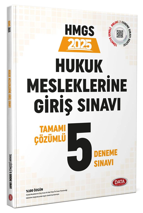 2025 HMGS 5 Deneme Çözümlü Data Yayınları 2025 HMGS 5 Deneme Çözümlü Data Yayınları