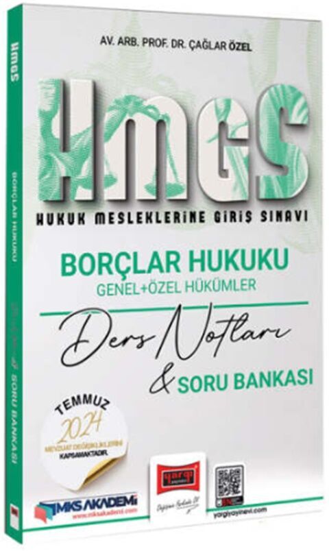 2025 Hukuk Mesleklerine Giriş Sınavı Borçlar Hukuku Genel ve Özel Hükümler Ders Notları Soru Bankası Yargı Yayınları