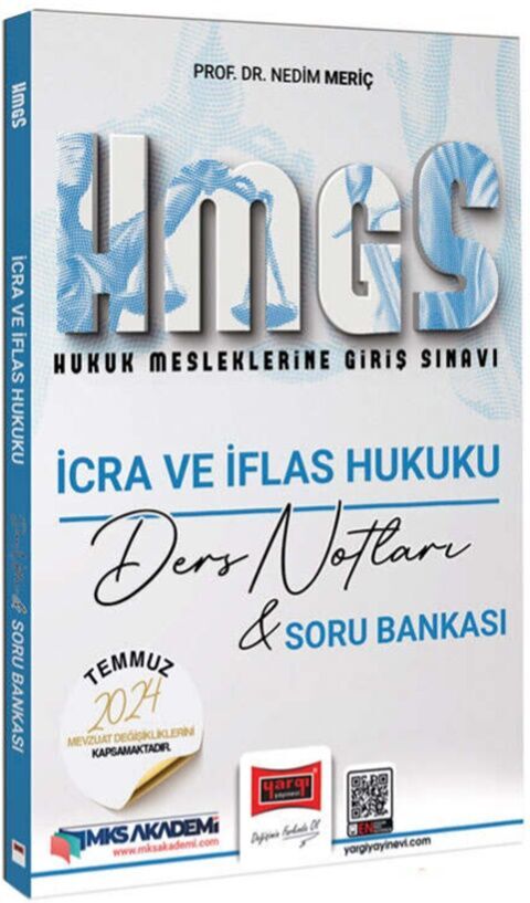 2025 Hukuk Mesleklerine Giriş Sınavı İcra ve İflas Hukuku Ders Notları Soru Bankası Yargı Yayınları