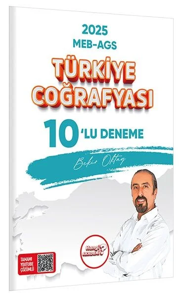 2025 KPSS 2025 MEB-AGS Türkiye Coğrafyası 10 lu Deneme Çözümlü Hangi KPSS Yayınları