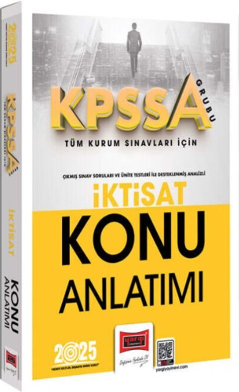 2025 KPSS A Grubu Tüm Kurum Sınavları İçin İktisat Konu Anlatımı Yargı Yayınları