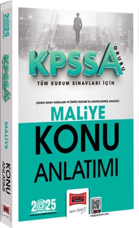 2025 KPSS A Grubu Tüm Kurum Sınavları İçin Maliye Konu Anlatımı Yargı Yayınları