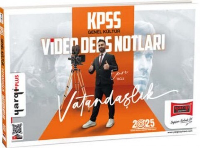 2025 KPSS Genel Kültür Vatandaşlık Video Ders Notları Yargı Yayınları