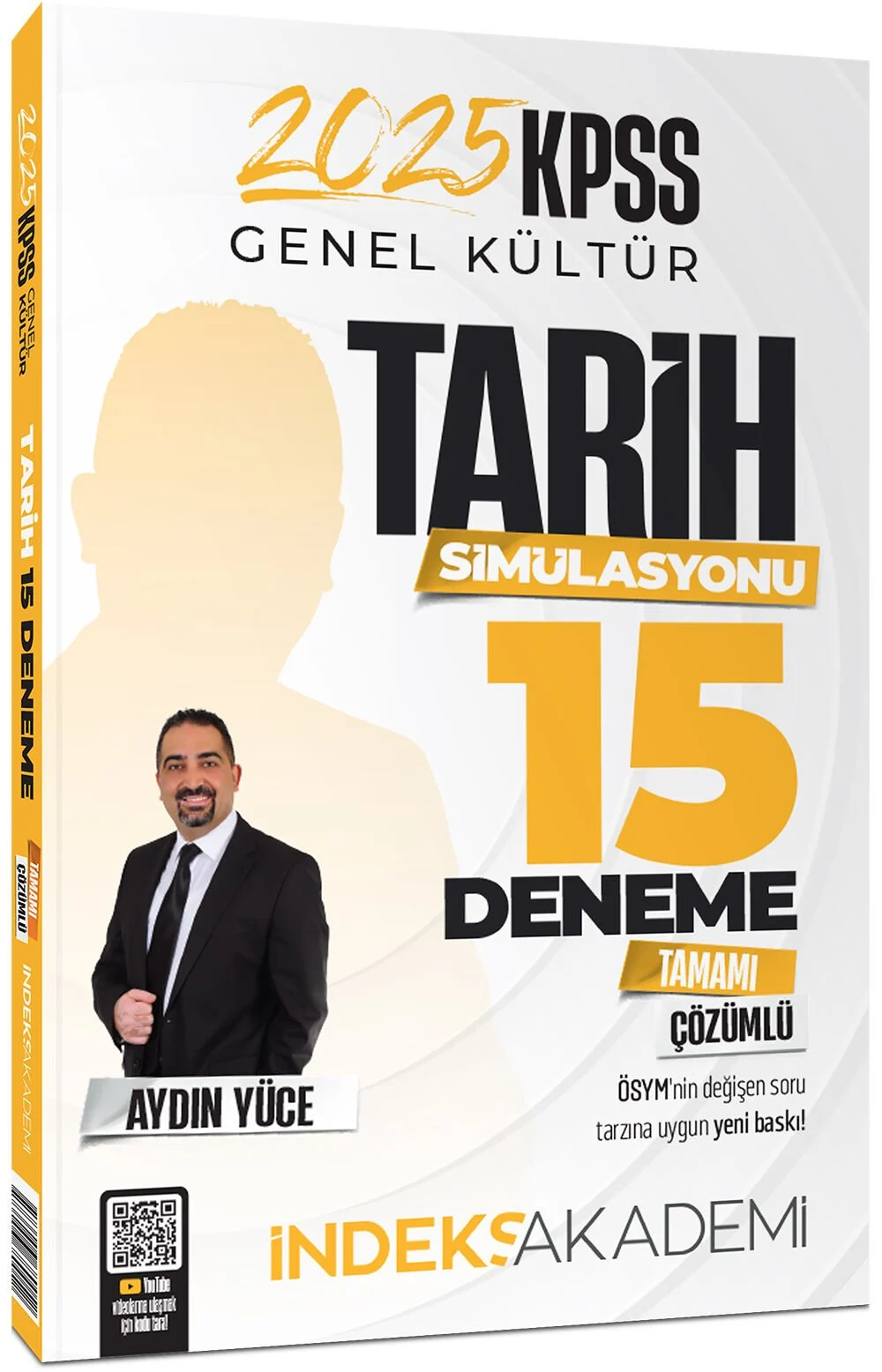 2025 KPSS Tarih Simülasyonu 15 Deneme Çözümlü - Aydın Yüce İndeks Akademi Yayıncılık