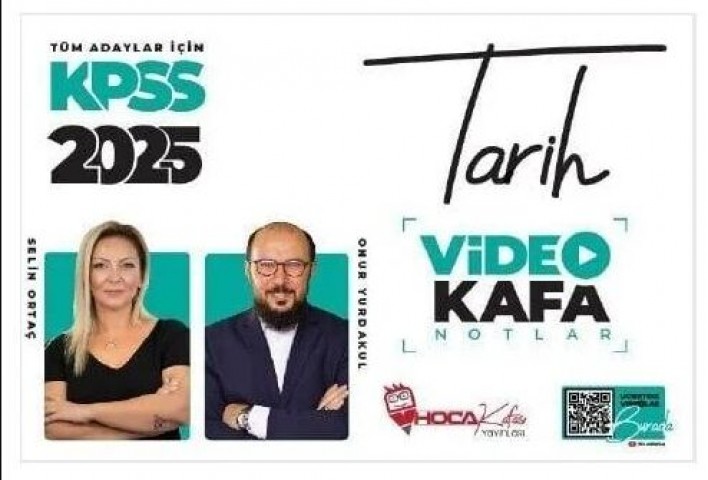2025 KPSS Tarih Video Kafa Notlar Hoca Kafası Yayınları