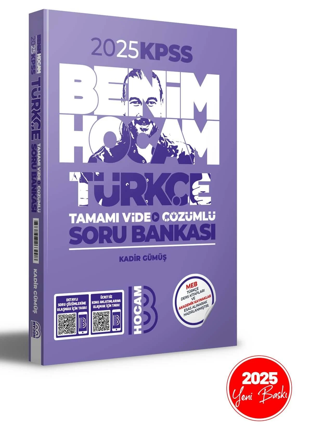 2025 KPSS Türkçe Tamamı Video Çözümlü Soru Bankası Benim Hocam Yayınları