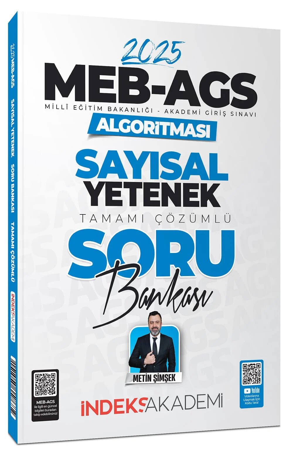 2025 MEB AGS Algoritması Sayısal Yetenek Soru Bankası Çözümlü İndeks Akademi Yayıncılık