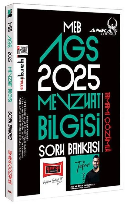 2025 MEB-AGS Mevzuat Bilgisi Soru Bankası Çözümlü Anka Serisi - Tufan Genç Yargı Yayınları