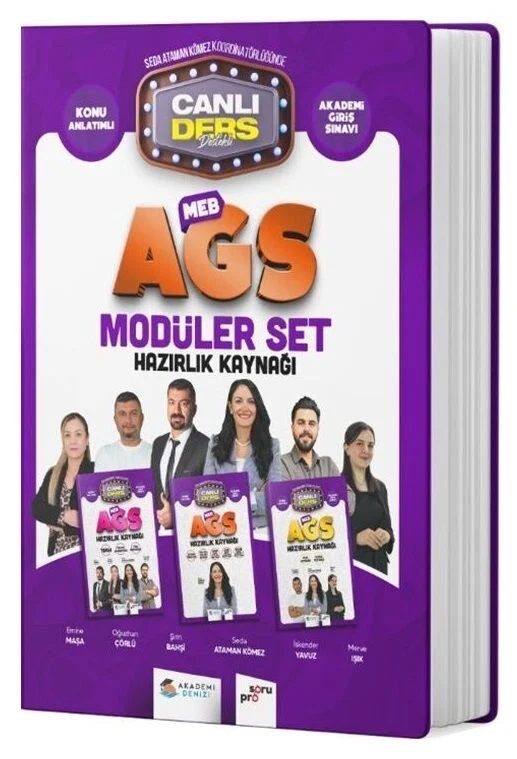 2025 MEB AGS Modüler Fasikül Konu Anlatımlı Akademi Denizi