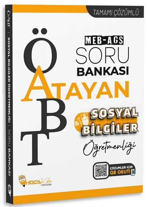 2025 MEB AGS ÖABT Sosyal Bilgiler Öğretmenliği Atayan Soru Bankası Hoca Kafası Yayınları