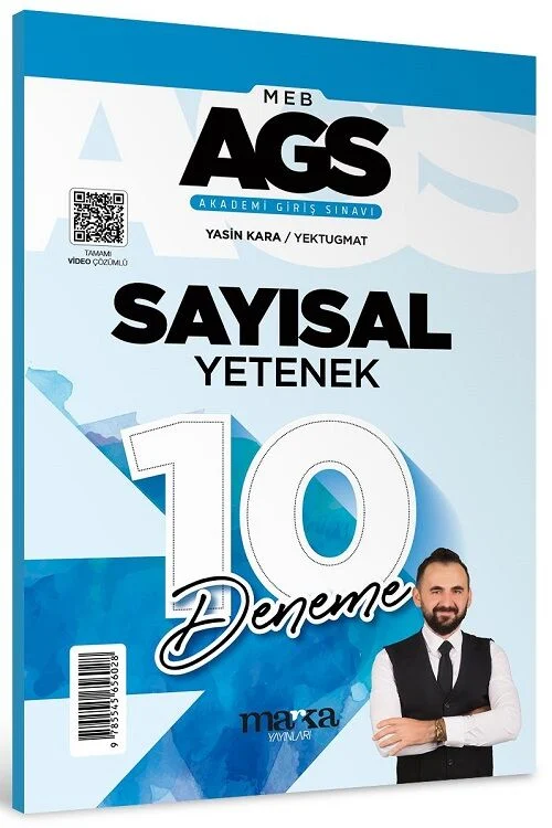 2025 MEB AGS Sayısal Yetenek 10 Deneme Tamamı Video Çözümlü Marka Yayınları