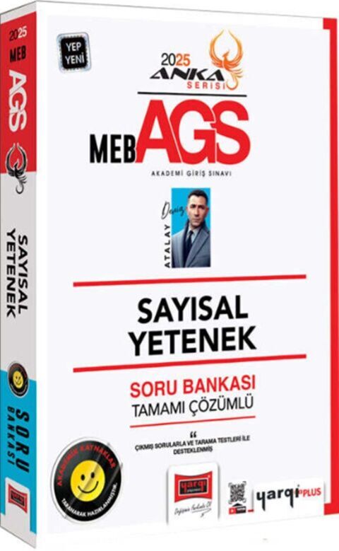2025 MEB AGS Anka Serisi Sayısal Yetenek Tamamı Çözümlü Soru Bankası Yargı Yayınları