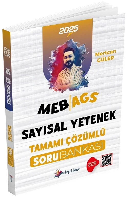 2025 MEB-AGS Sayısal Yetenek Soru Bankası Çözümlü - Mertcan Güler Dizgi Kitap