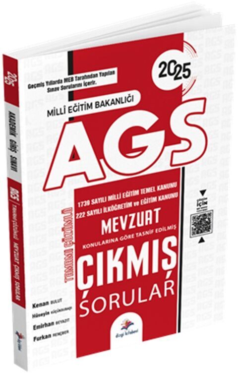 2025 MEB AGS Tamamı PDF Çözümlü Mevzuat Çıkmış Sorular Dizgi Kitap Yayınları