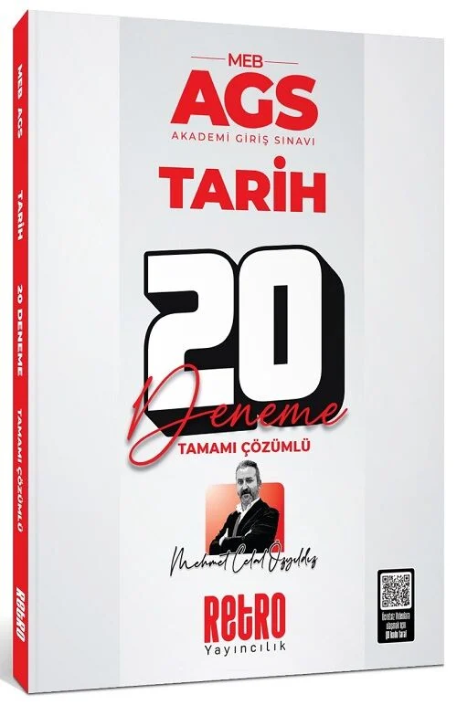 2025 MEB-AGS Tarih 20 Deneme Çözümlü - Mehmet Celal Özyıldız Retro Yayıncılık