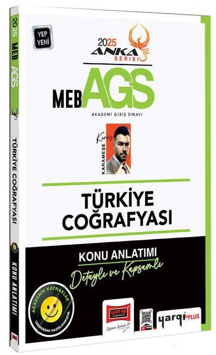 2025 MEB AGS Anka Serisi Türkiye Coğrafyası Konu Anlatımı Yargı Yayınları
