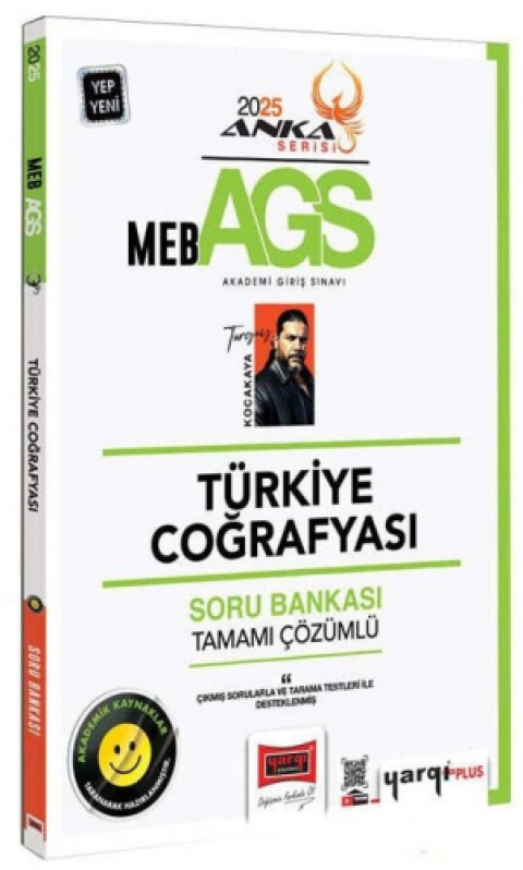 2025 MEB AGS Anka Serisi Türkiye Coğrafyası Tamamı Çözümlü Soru Bankası Yargı Yayınları