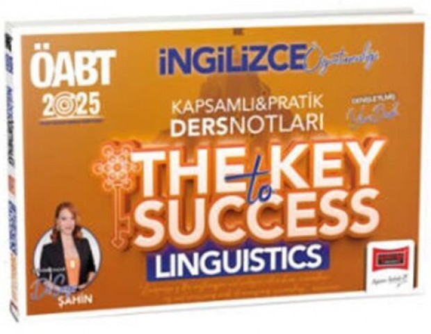 2025 ÖABT İngilizce Öğretmenliği Kapsamlı The Key Success Linguistics Pratik Ders Notları Yargı Yayınları